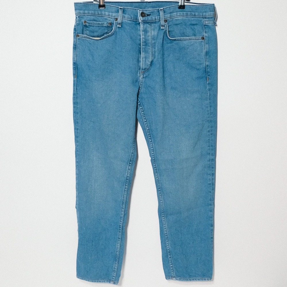 Rag & Bone Jeans Mens 36x27‎ Fit 2 Slim Stretch Denim Button Fly Pants